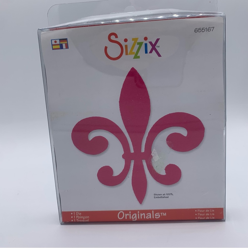 Sizzix originals Fleur de lis die 655167